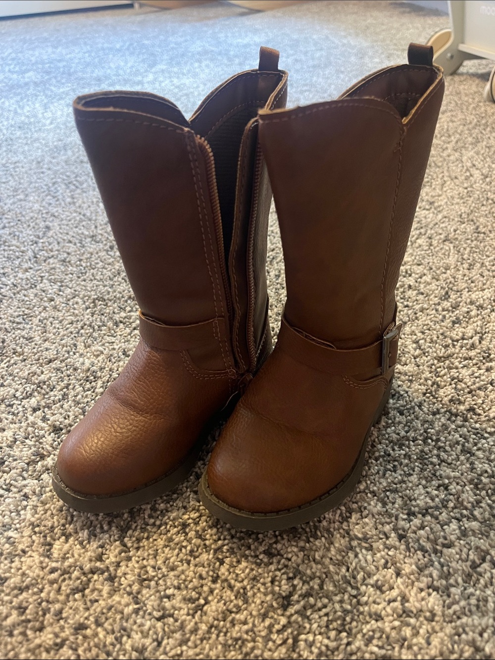 OshKosh B'gosh Brown Kids Mid-Calf Riding Boots